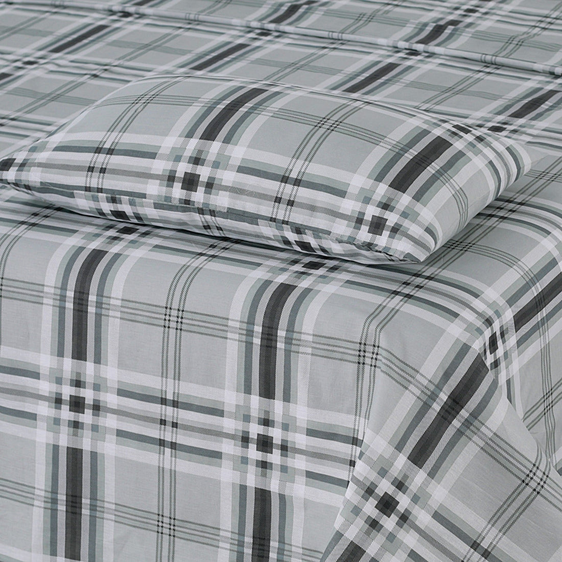 Check Basics 3Pcs Printed Cotton Punch