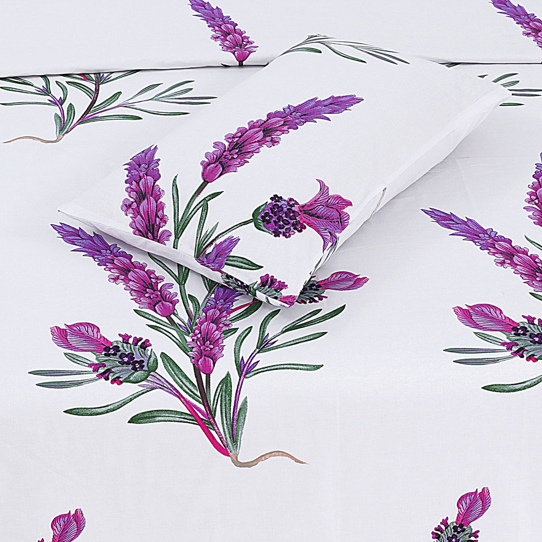 Lavender Leafs - Cotton