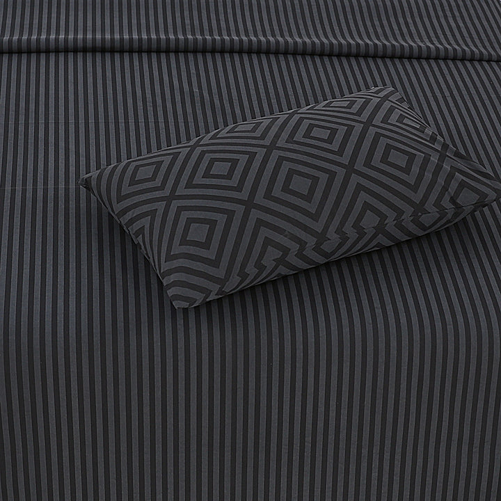 Black Striped- 3Pcs Cotton