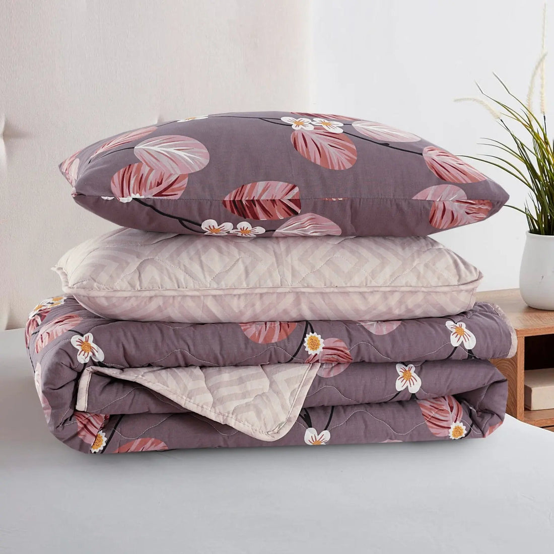 Cherry Twilight 7-Pcs Cotton Punch