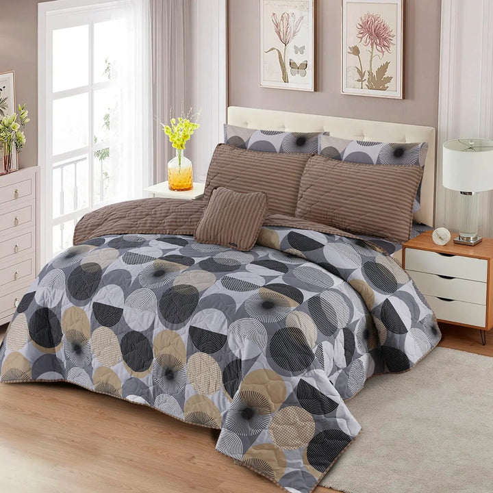 Modern Circle 7-Pcs Cotton Punch