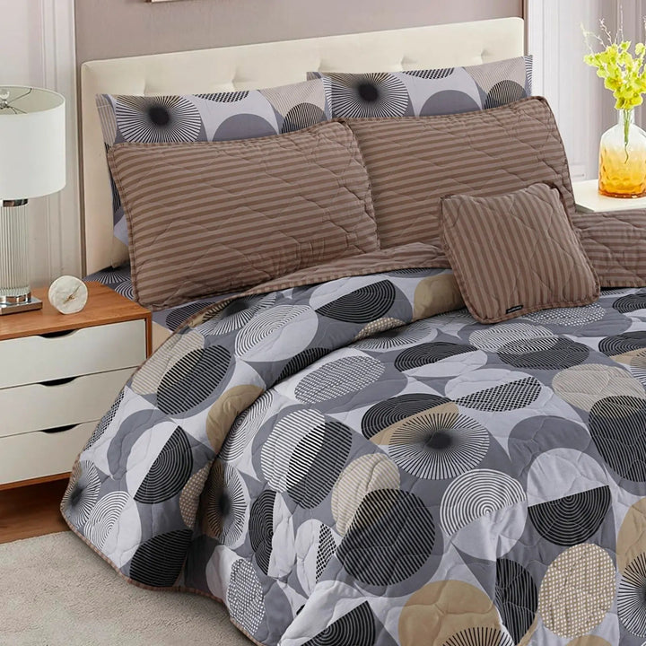 Modern Circle 7-Pcs Cotton Punch