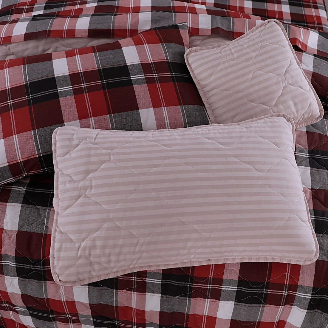 Classic Red 7-Pcs Cotton Punch