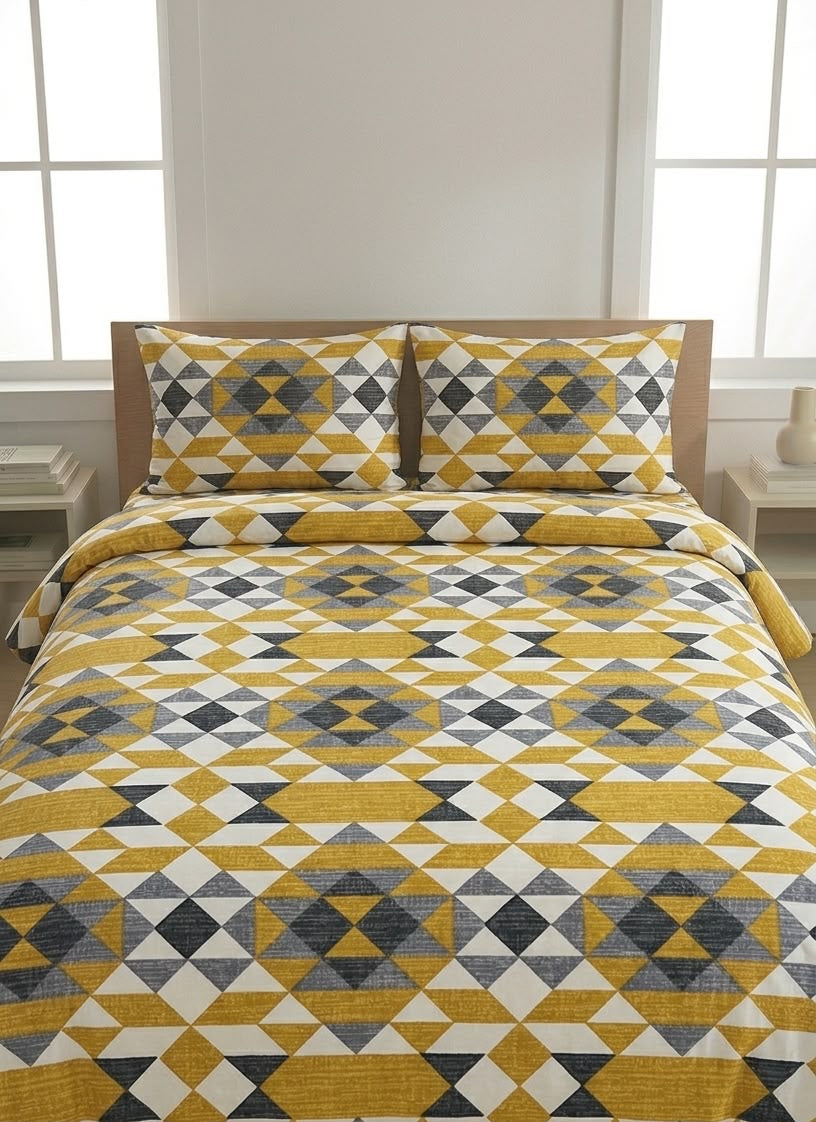 Ms Yellow Cubes-Cotton