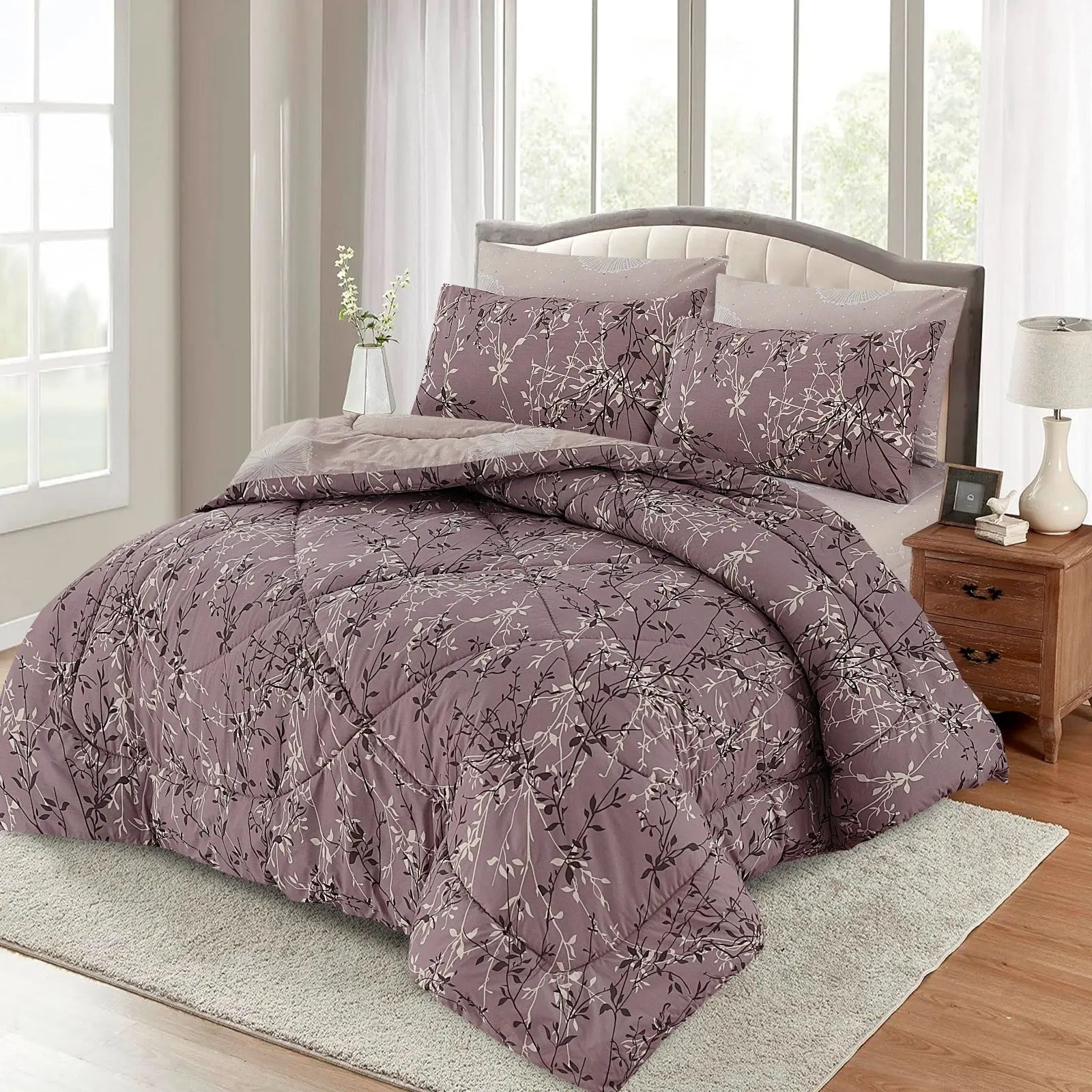 Lavender Breeze 6-Pcs Cotton Punch