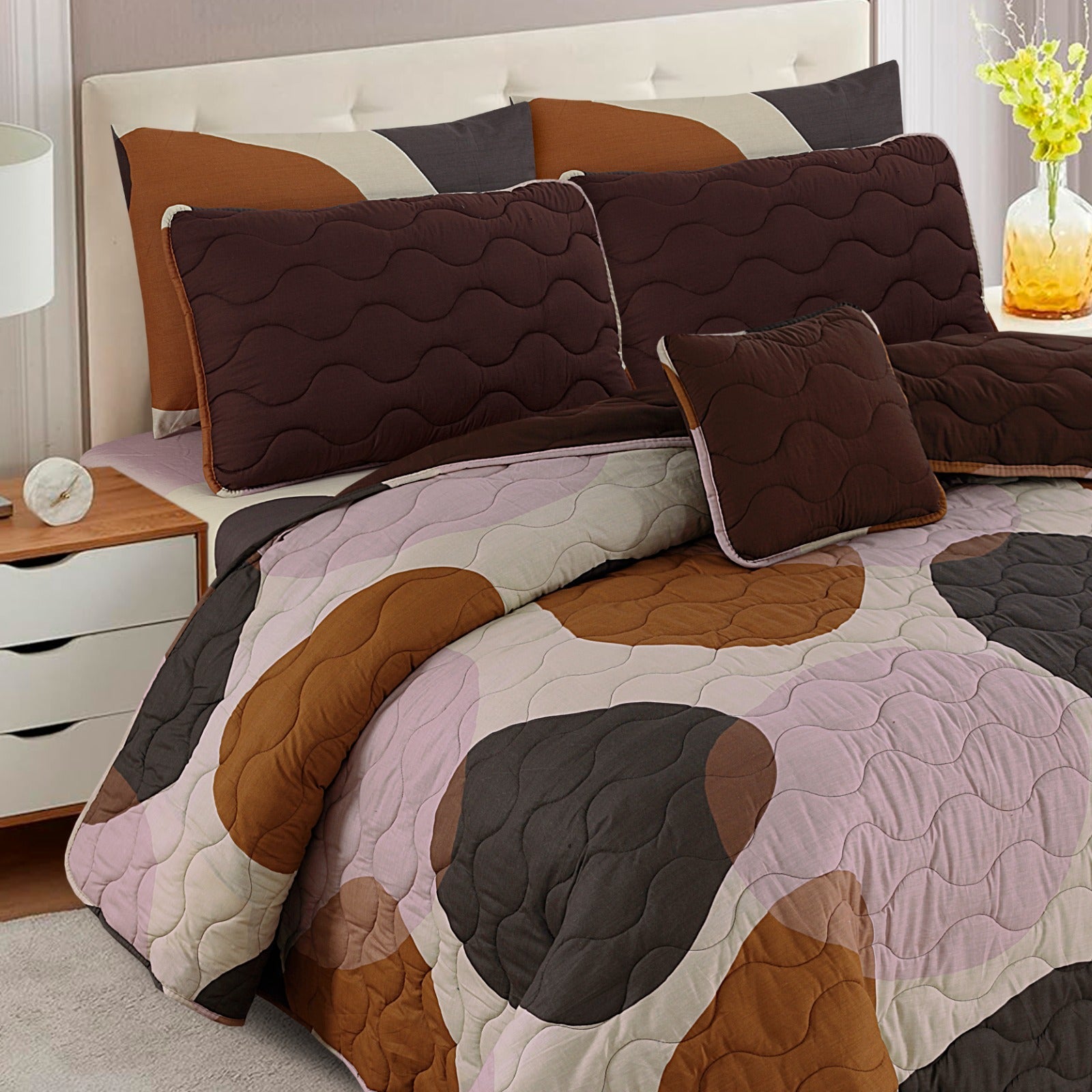 Cozy Tones 7-Pcs Cotton Punch