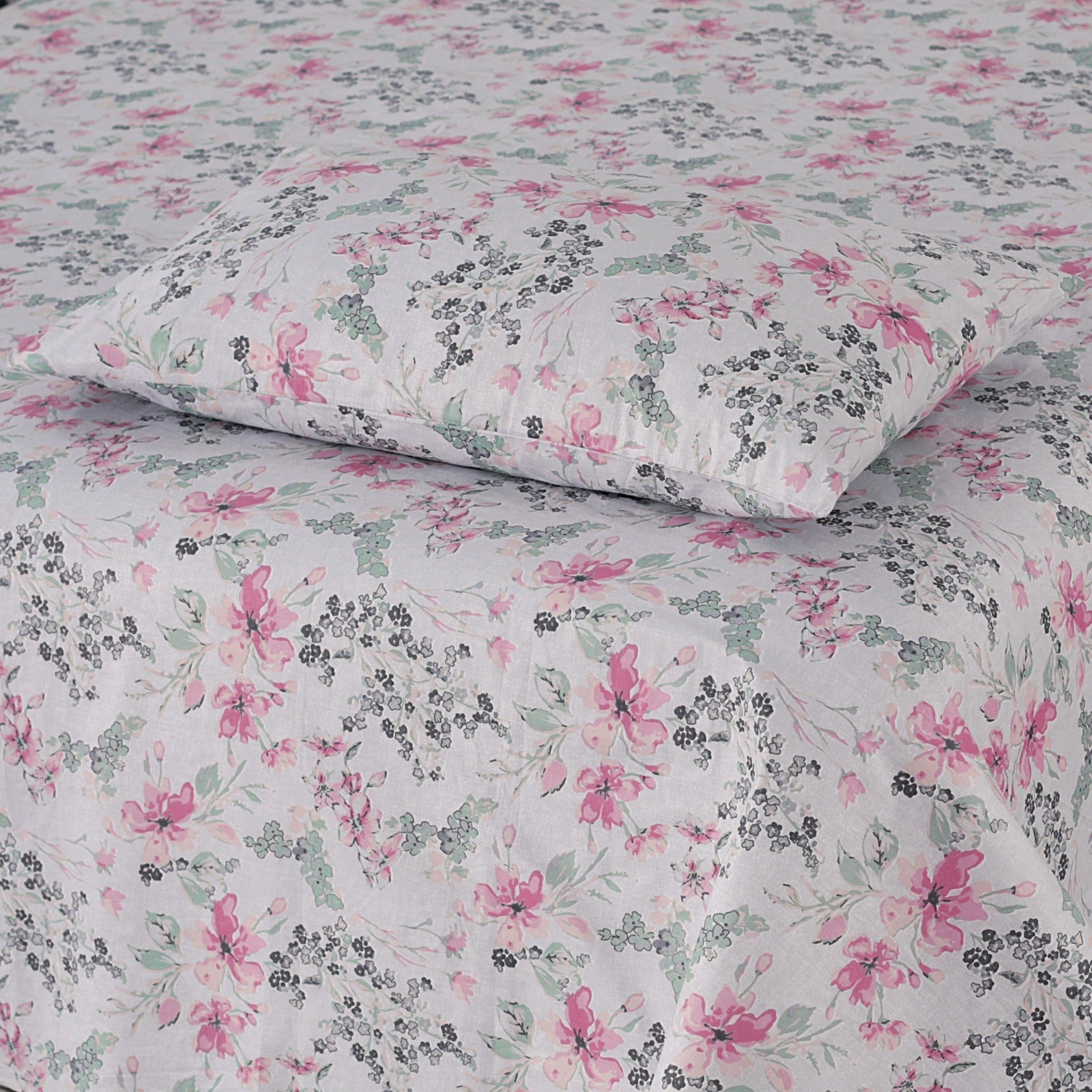 Divine Garden 3Pcs Printed Cotton Punch