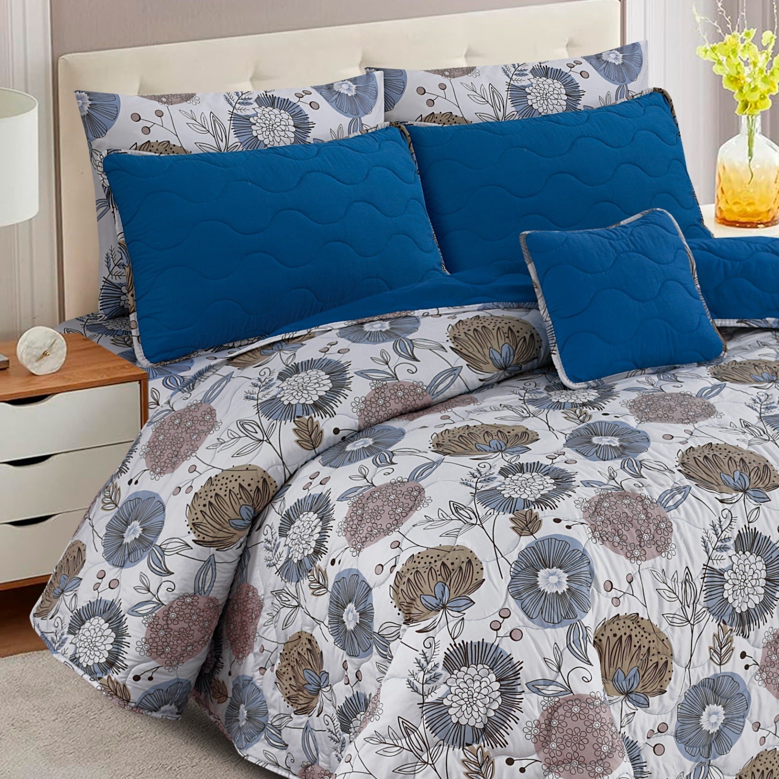 Botanic Charm 7-Pcs Cotton Punch