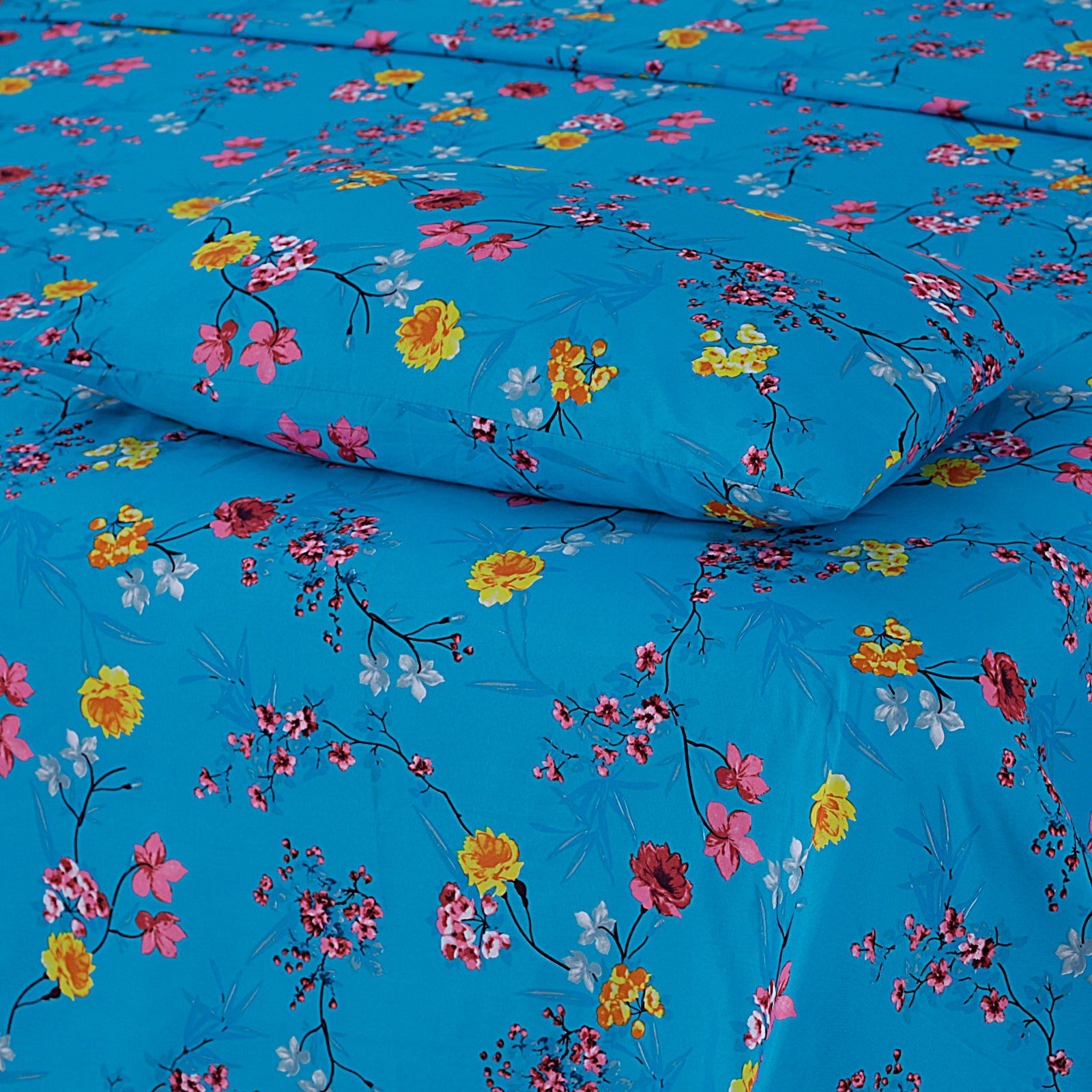 Floral Garden 3Pcs Printed Cotton Punch