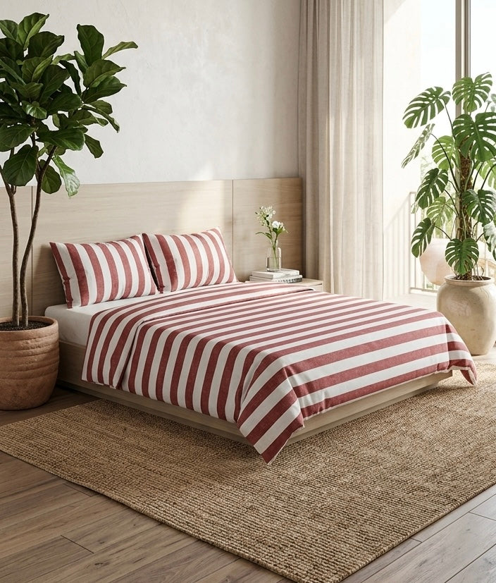 Crimson Cream  - Cotton