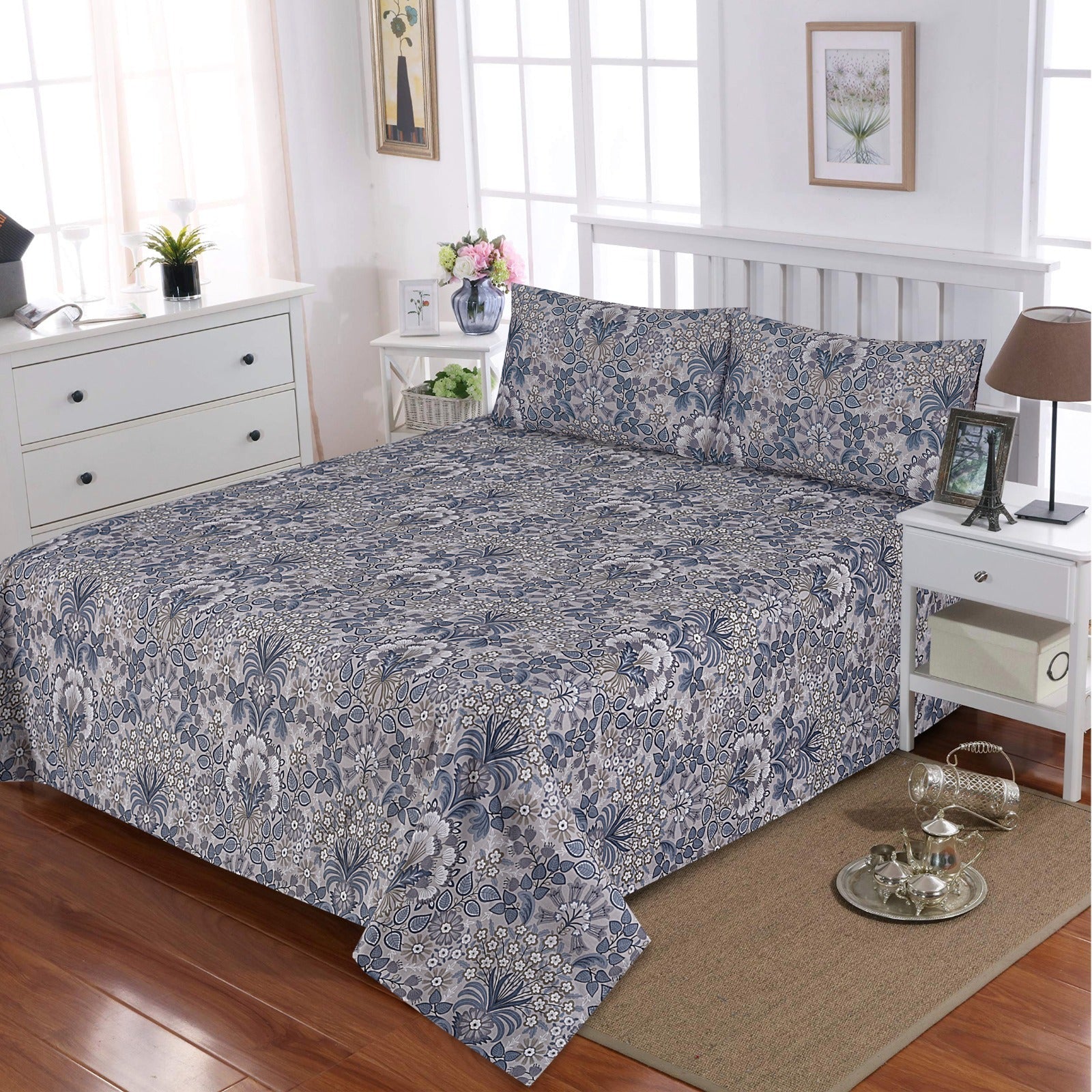 Classic Floral-3pcs Cotton Punch