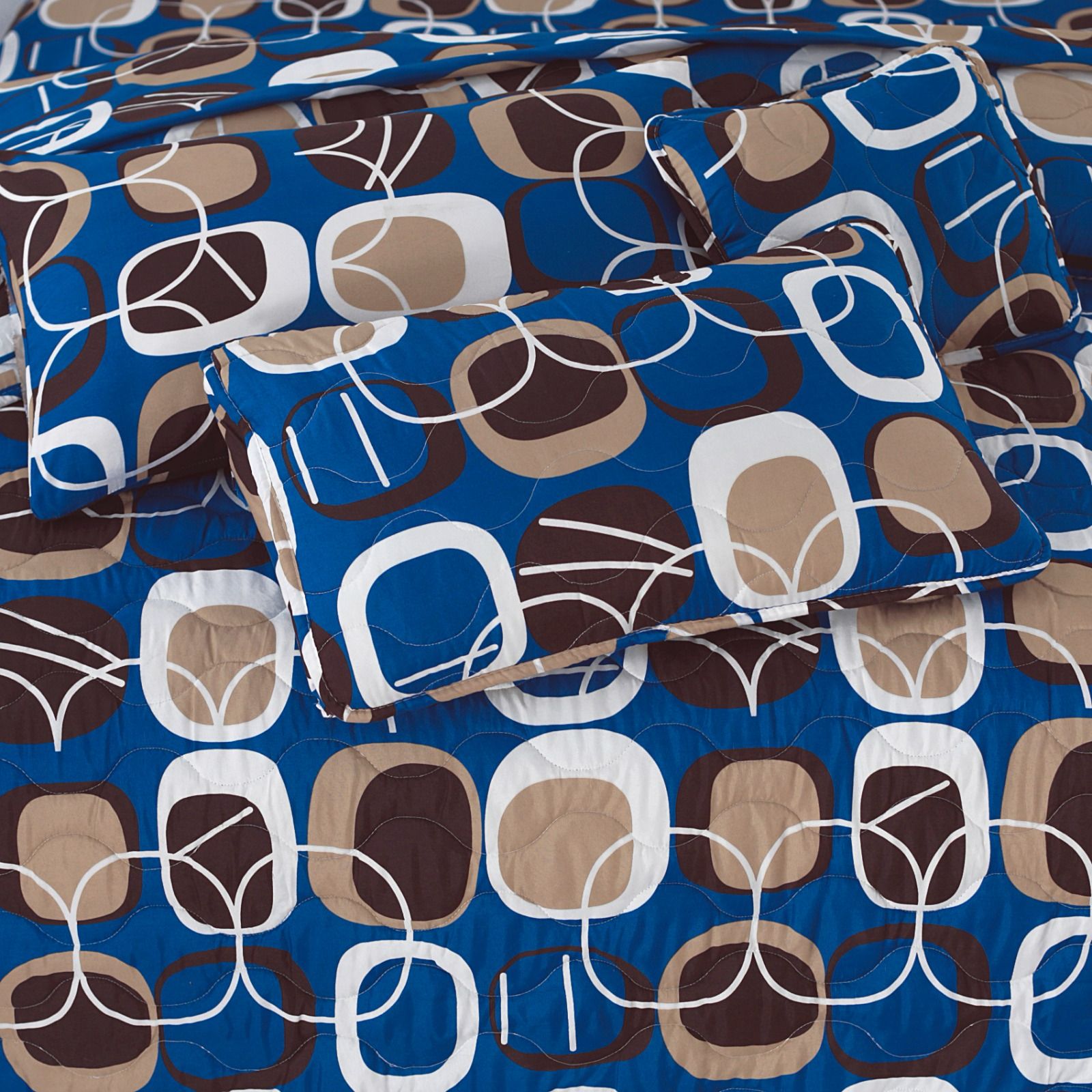 Retro Blue - 7PCS Cotton Punch