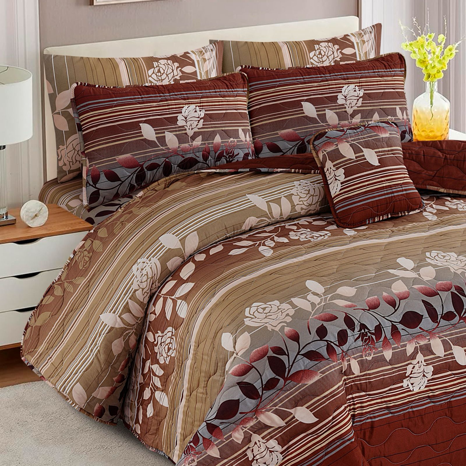 Leafy Mirage - 7PCS Cotton Punch