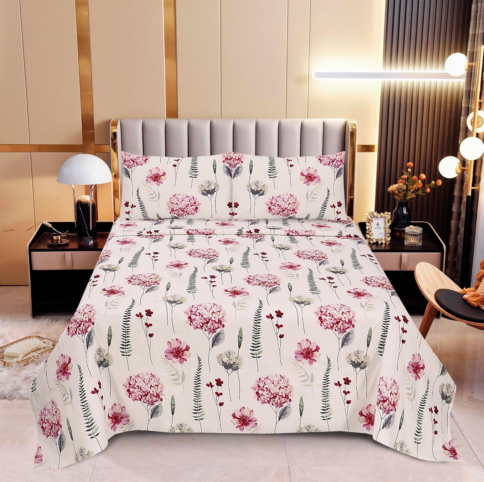 Flower n Leafs - Cotton Printed