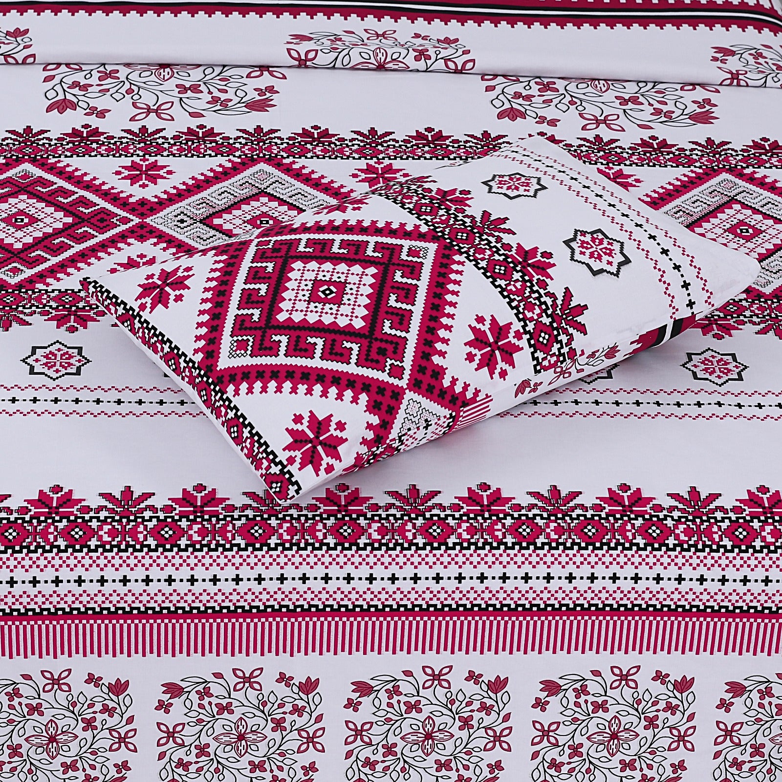 Ajrak Pattern - Cotton
