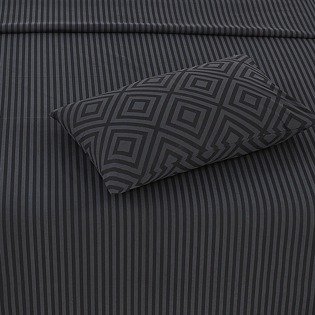 Black Striped- 3Pcs Cotton