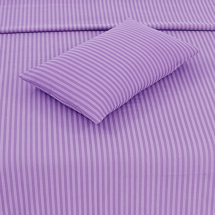 Mauve Stripped- 3Pcs Cotton
