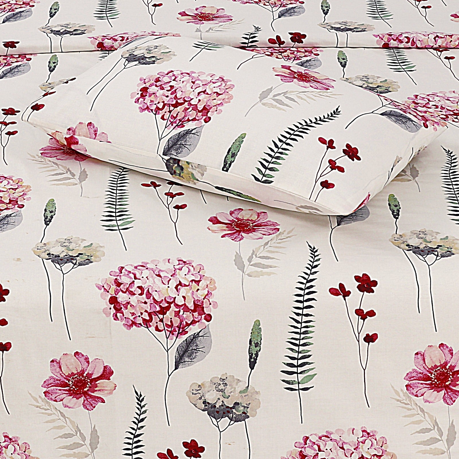 Flower n Leafs - Cotton Printed