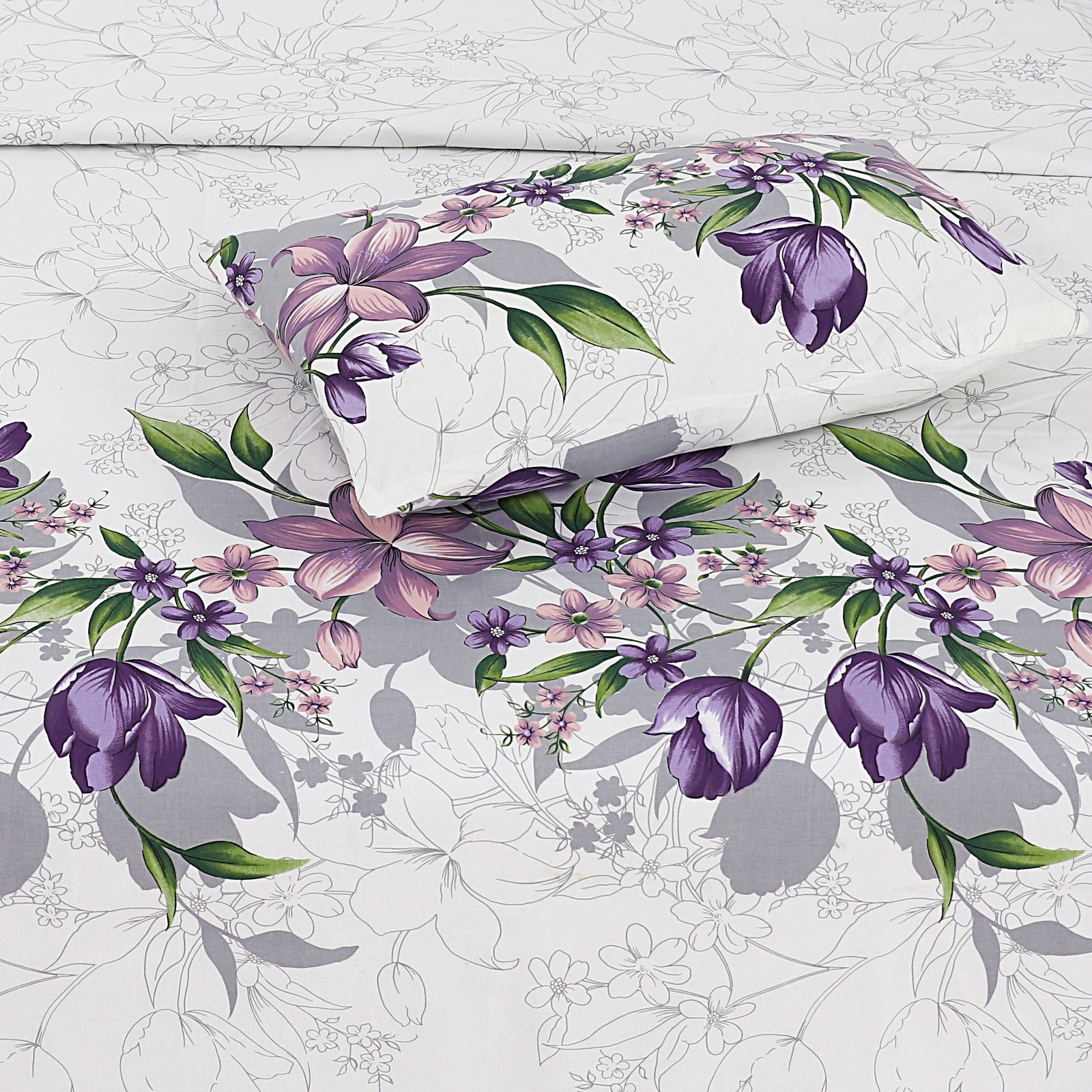 Floral Flow - Cotton