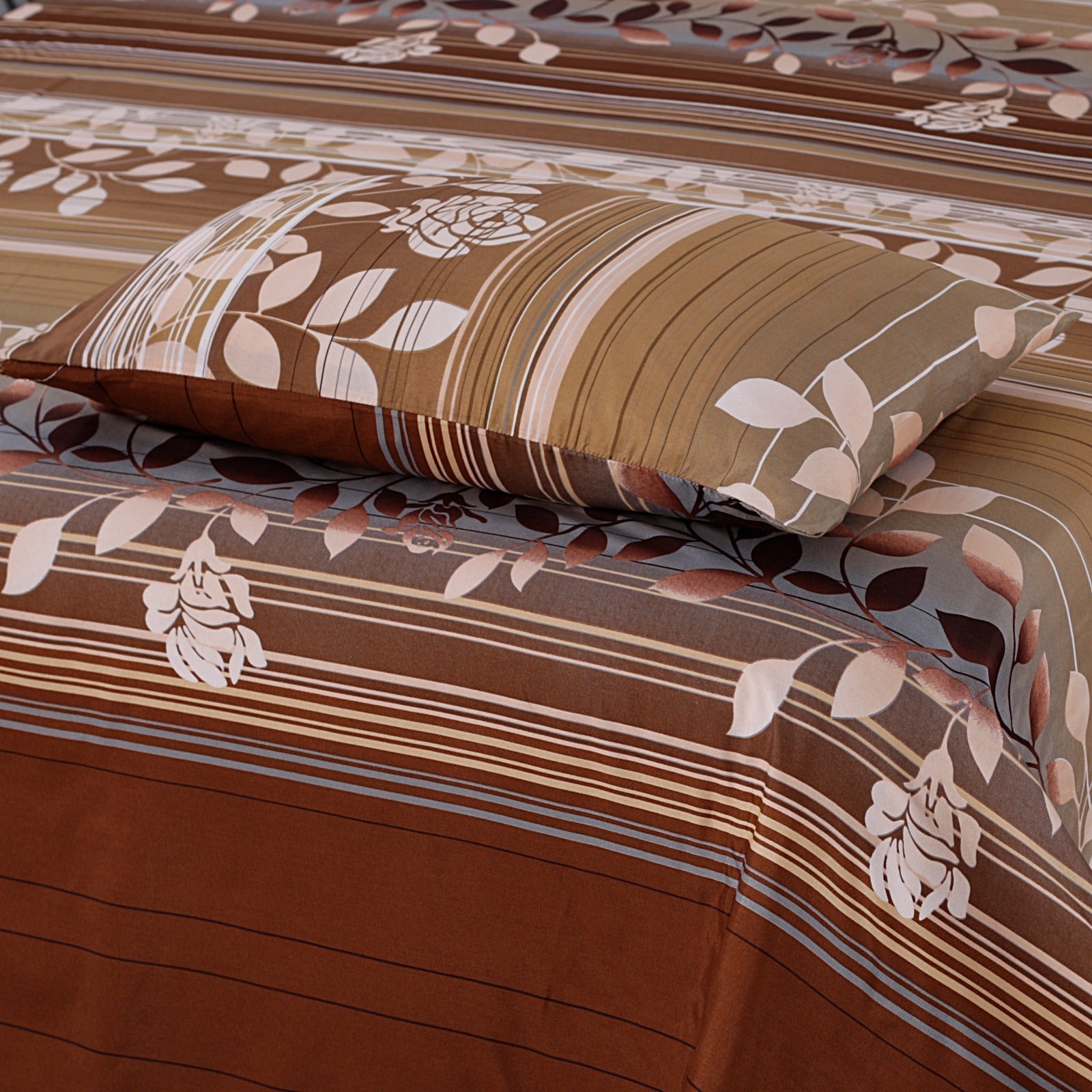 Leafy Mirage 3Pcs Printed Cotton Punch