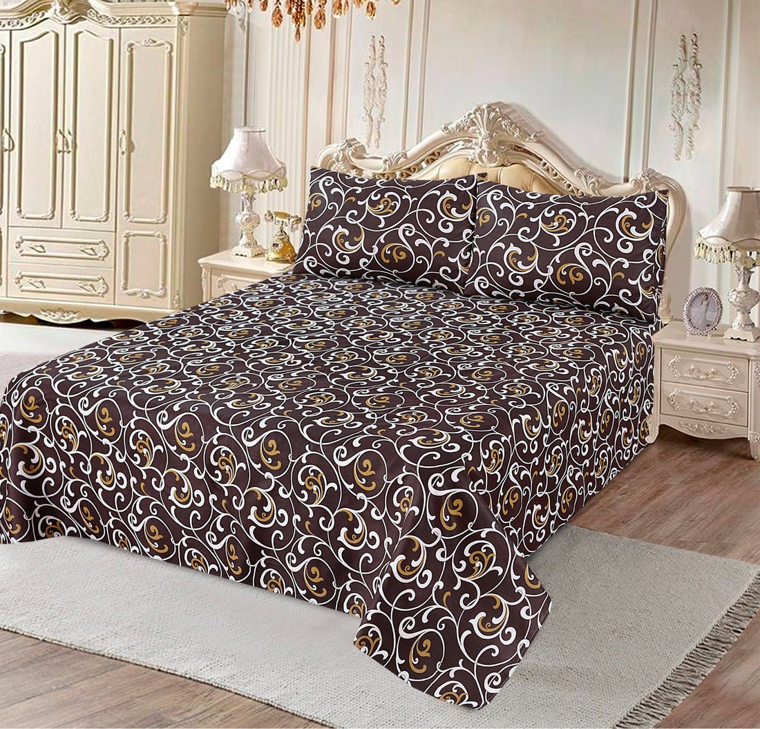 Royal Swirls 3Pcs Printed Cotton Punch