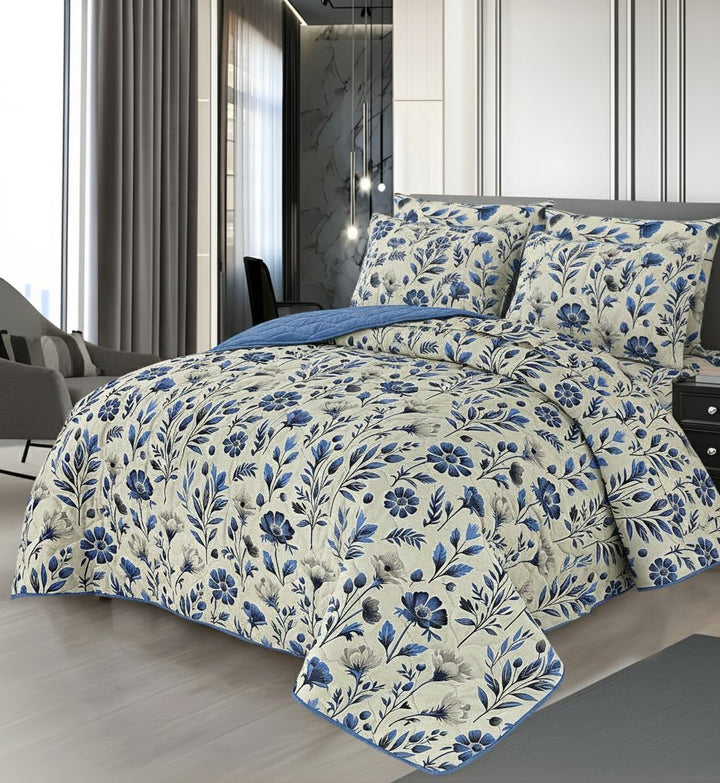 Sapphire Petals - Cotton