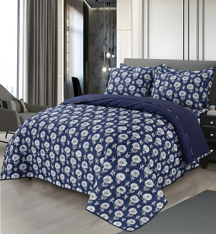 Sapphire Bloom - Cotton