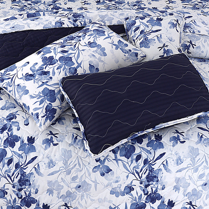 Navy Floral-7 Pcs