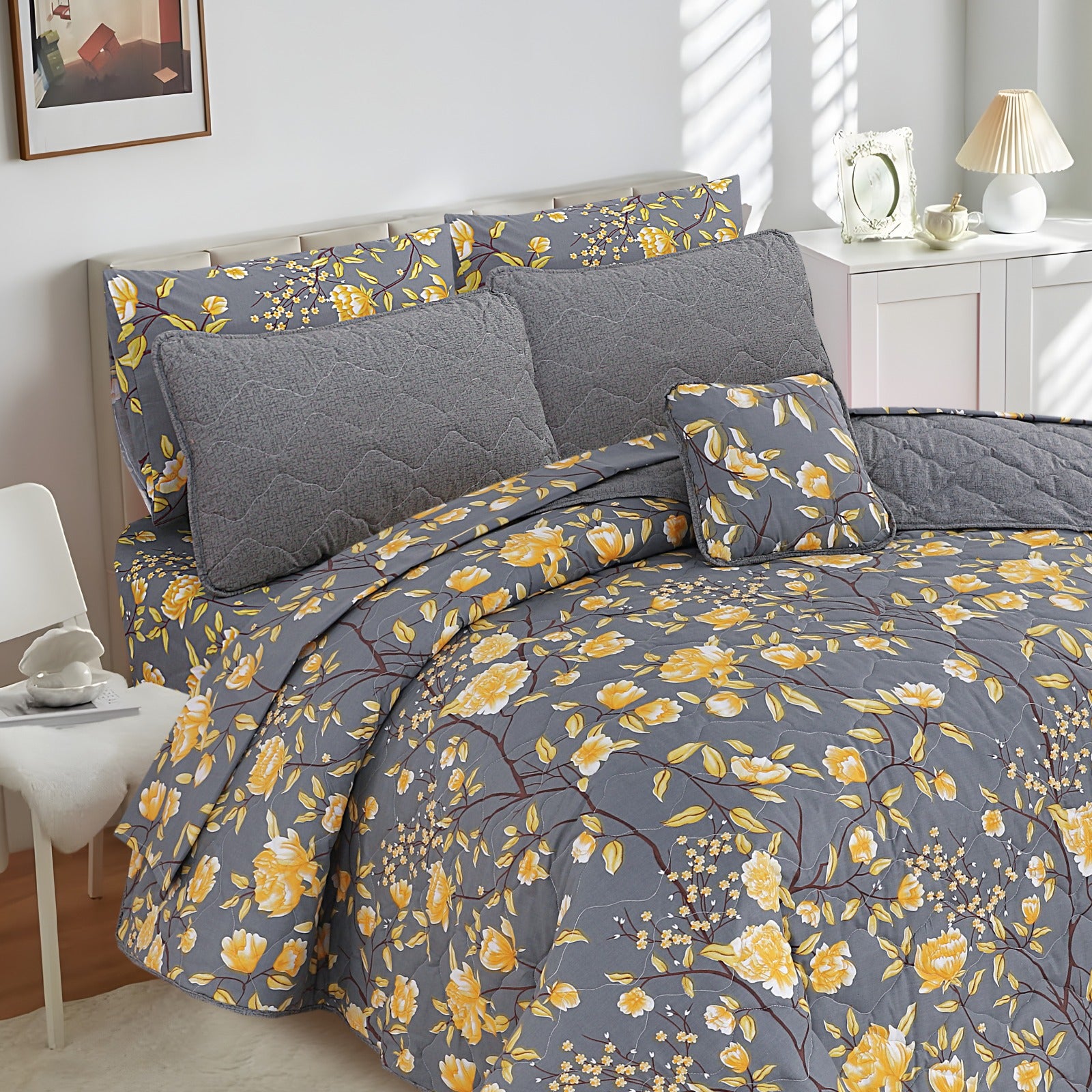 Sunlit Grey -7 Pcs