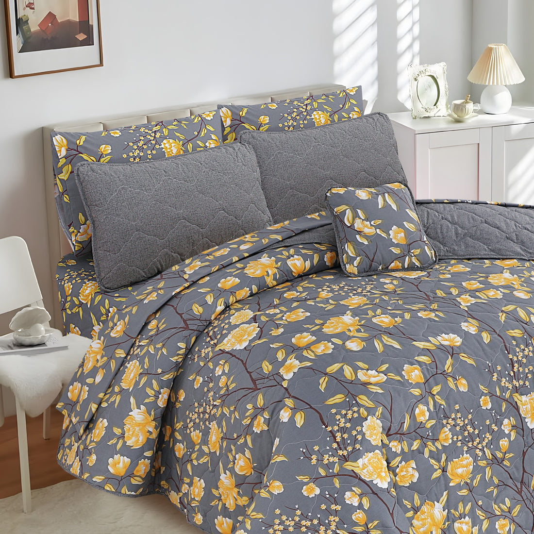 Sunlit Grey -7 Pcs