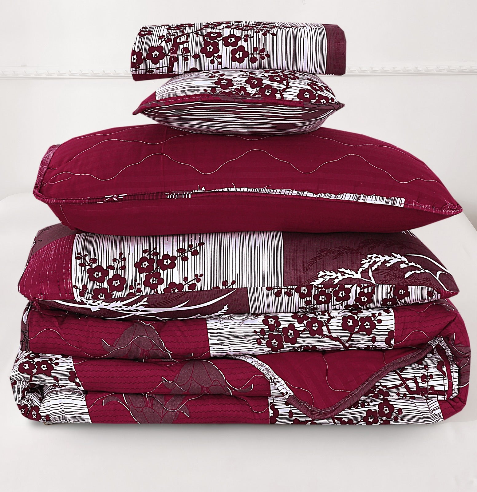 Vintage Red -7Pcs
