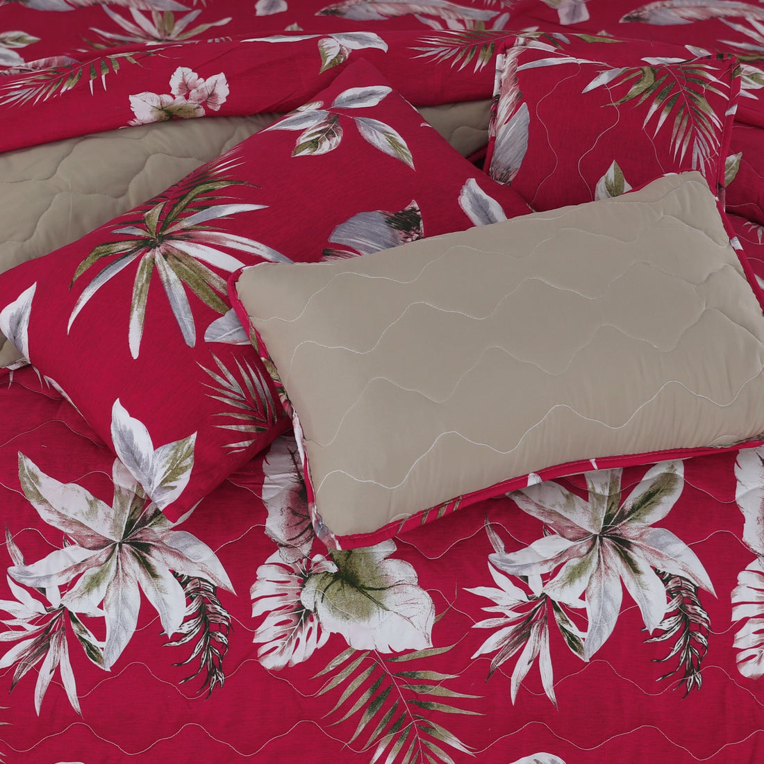 Rosey Beige - 7Pcs