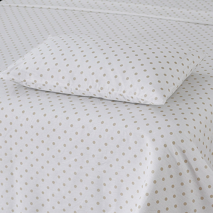 Golden Polka Dots 3Pcs Printed Cotton Punch