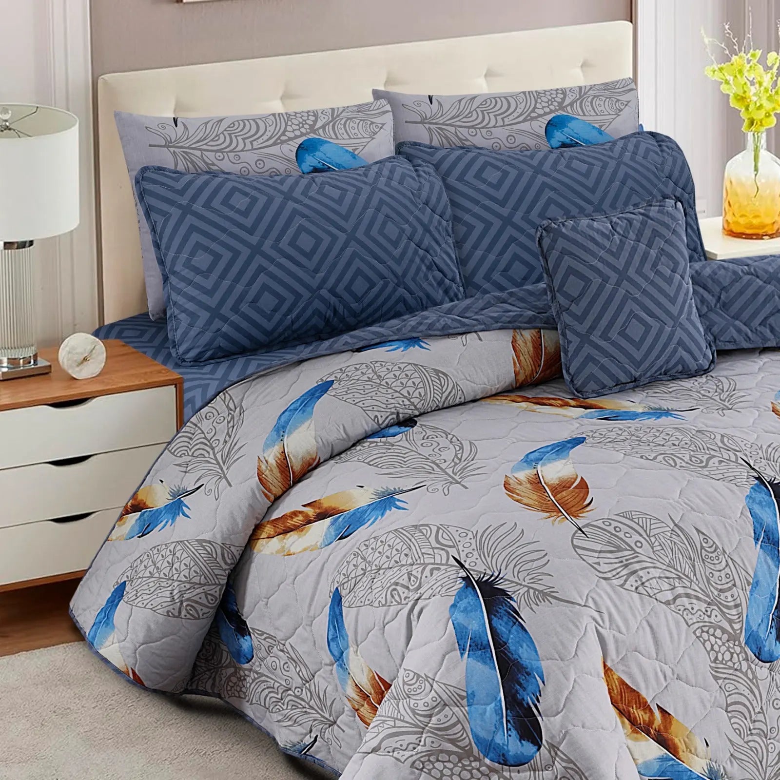 Feather Punch 7-Pcs Cotton Punch