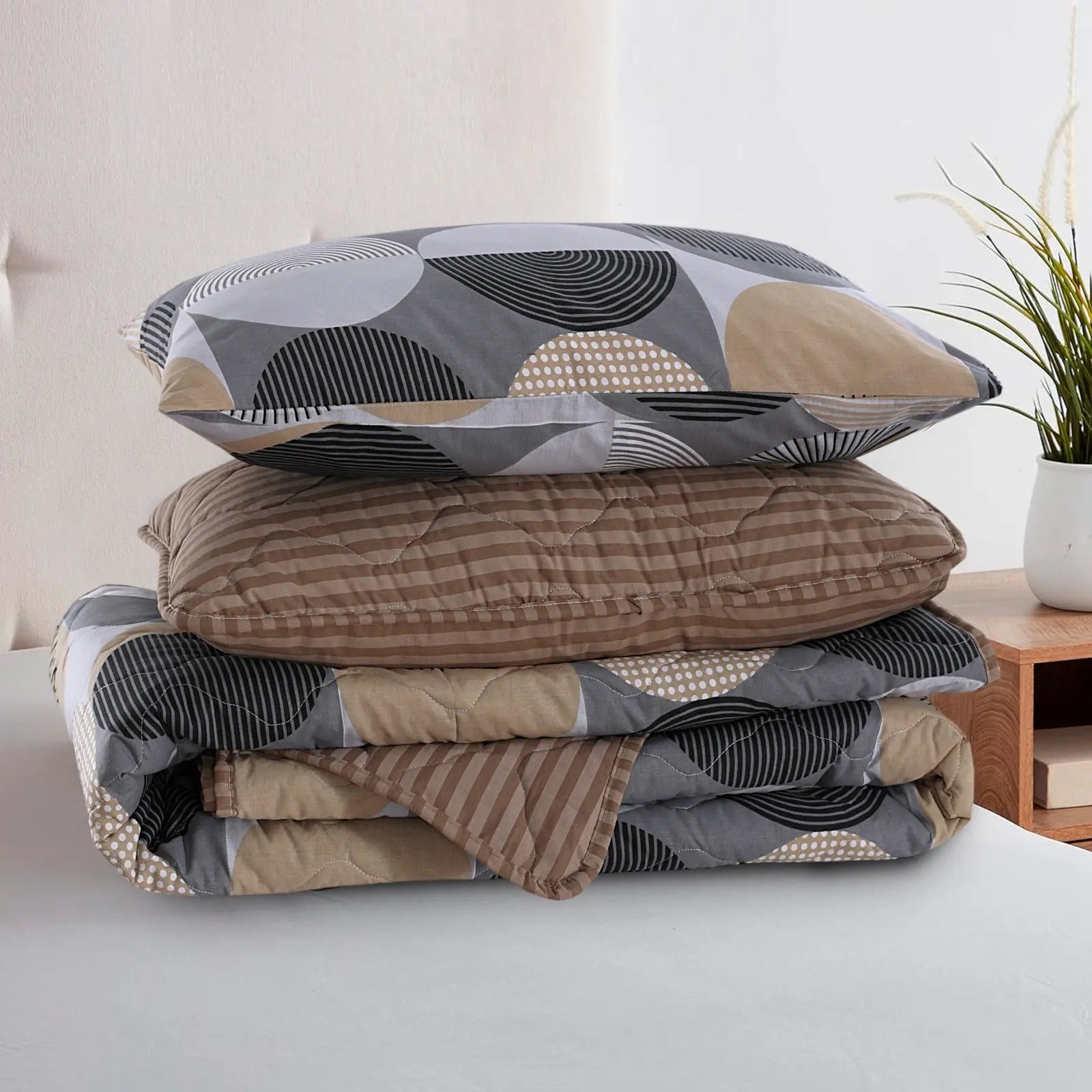 Modern Circle 7-Pcs Cotton Punch