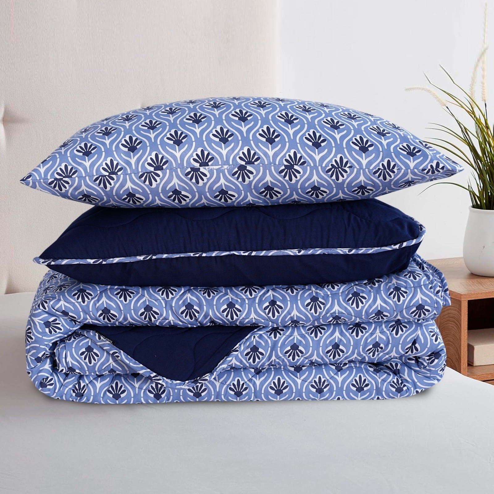 Dreamy Petals 7-Pcs Cotton Punch