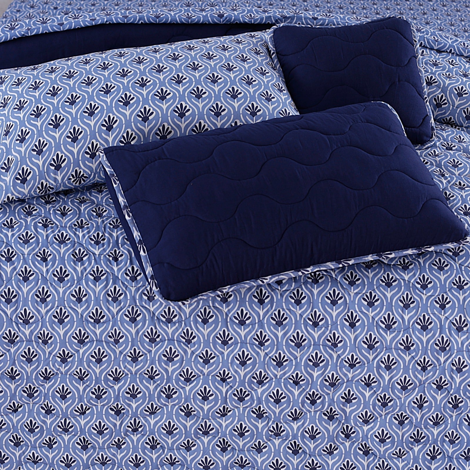 Dreamy Petals 7-Pcs Cotton Punch