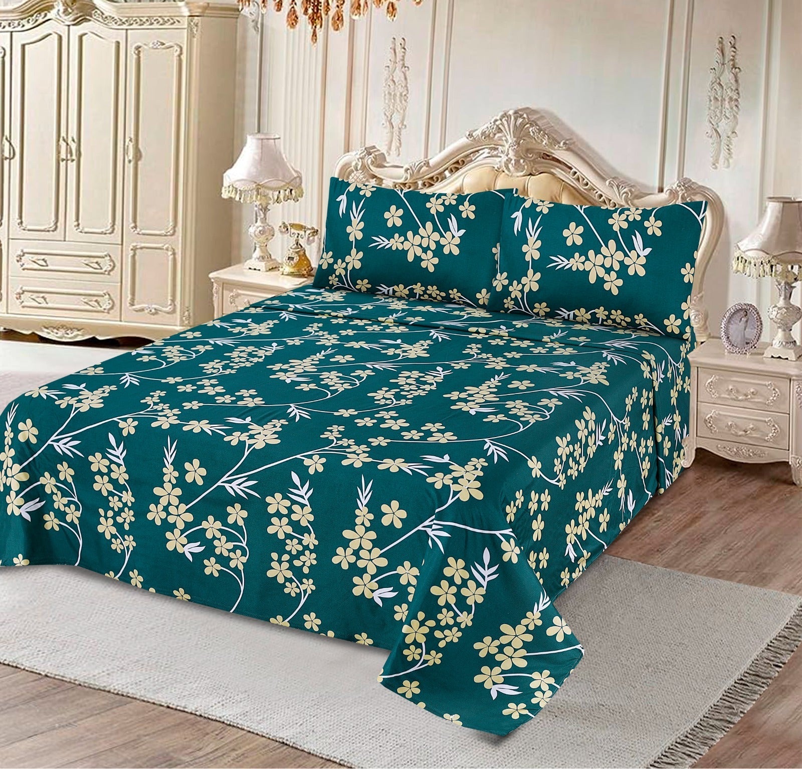 Zen Den 3Pcs Printed Cotton Punch